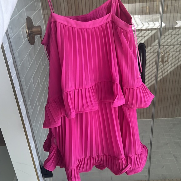 AMUR Kate Pleated Minidress - Picture 6 of 8